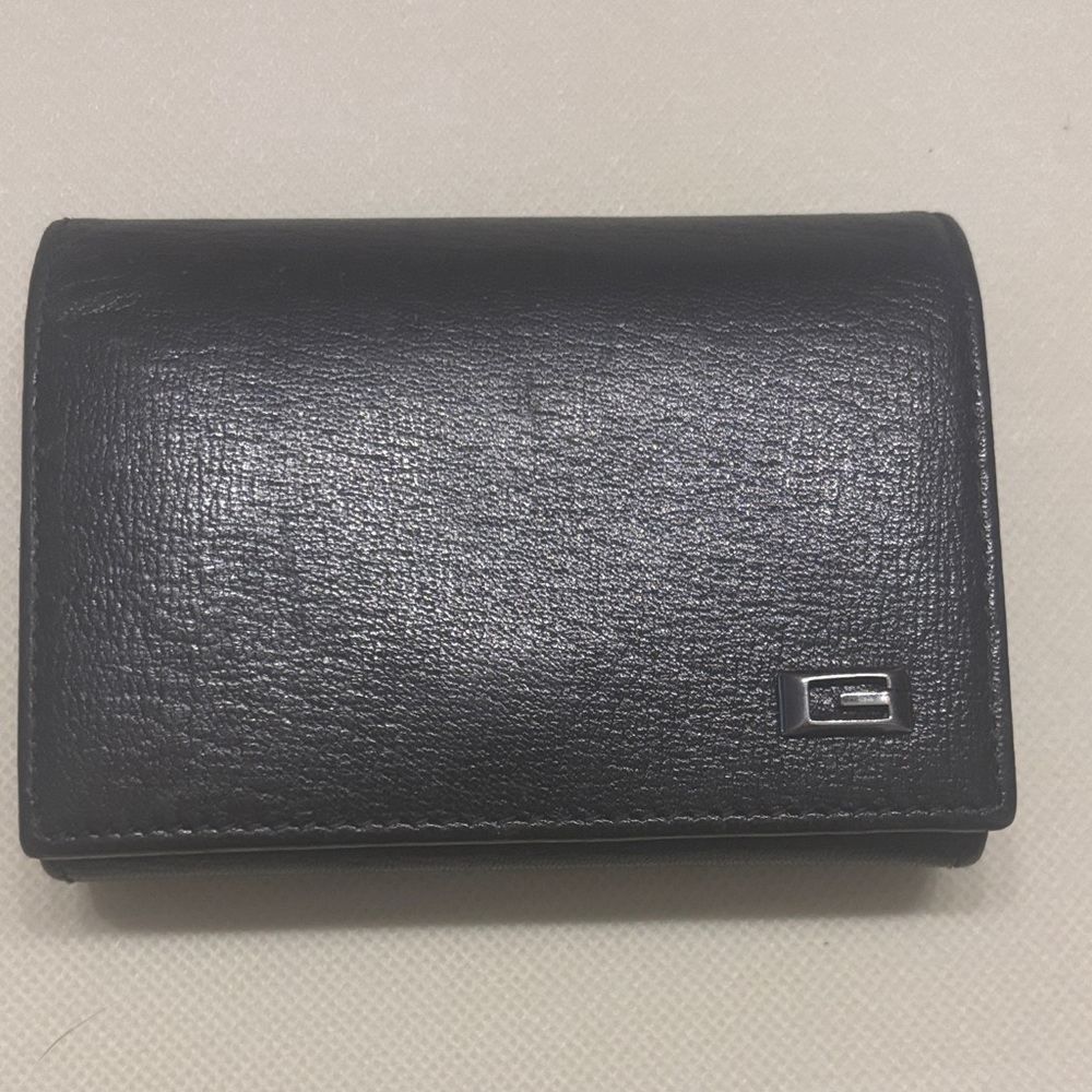 Gucci Men’s Black Leather Card Holder